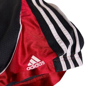 Adidas Dazzle Mesh Gym Shorts Mens Medium Black Athletic Basketball Y2K